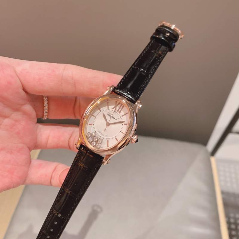 肖邦chopard happy sport oval女士腕表