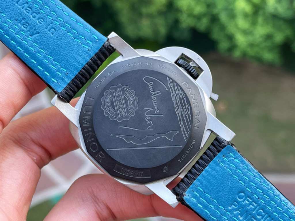 沛纳海限量pam 1122轻薄钛复刻手表